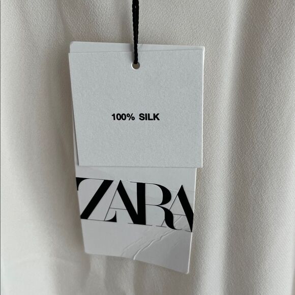 Zara NWT silk slip dress, size XS - Picture 4 of 11